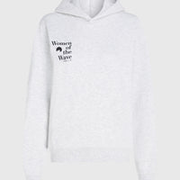 Women of the Wave Hoodie | White Melange