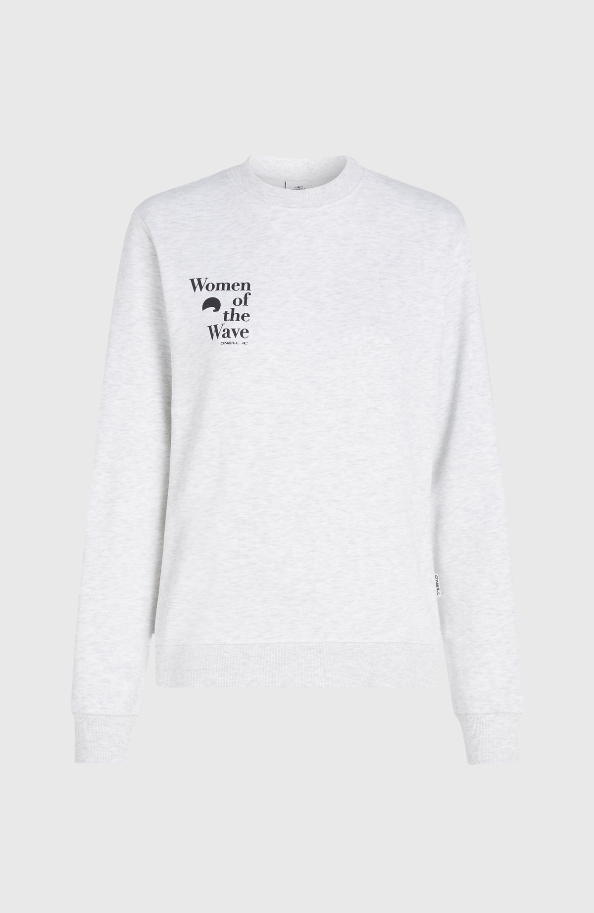 Women of the Wave Crew Sweatshirt | White Melange