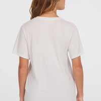 Essentials V-Neck T-Shirt | Snow White