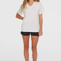 Essentials V-Neck T-Shirt | Snow White