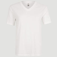 Essentials V-Neck T-Shirt | Snow White