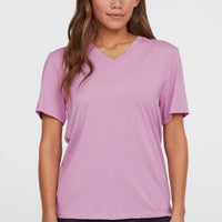 Essentials V-Neck T-Shirt | Violet Tulle