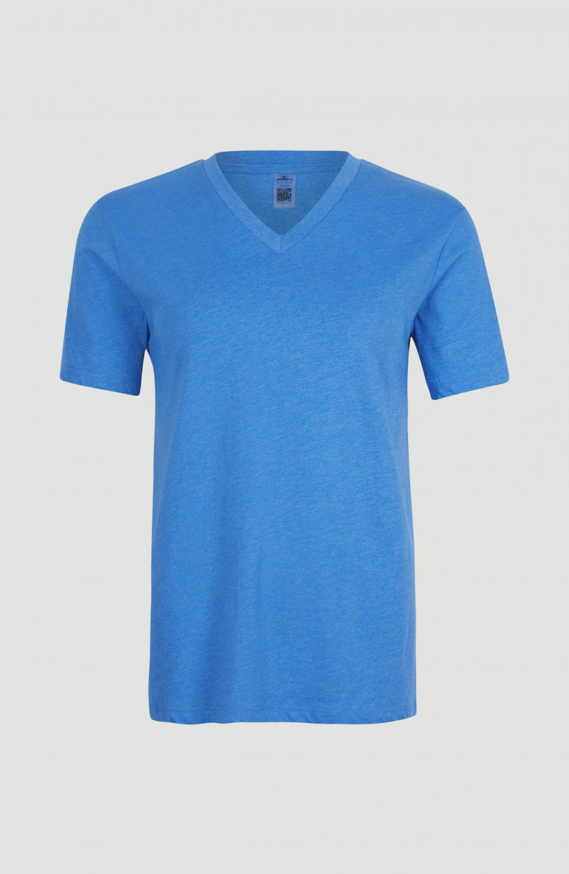 Essentials V-Neck T-Shirt | Palace Blue