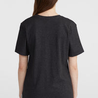 Essentials V-Neck T-Shirt | Black Out