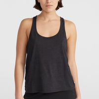 Essentials Racer Back Tanktop | Black Out