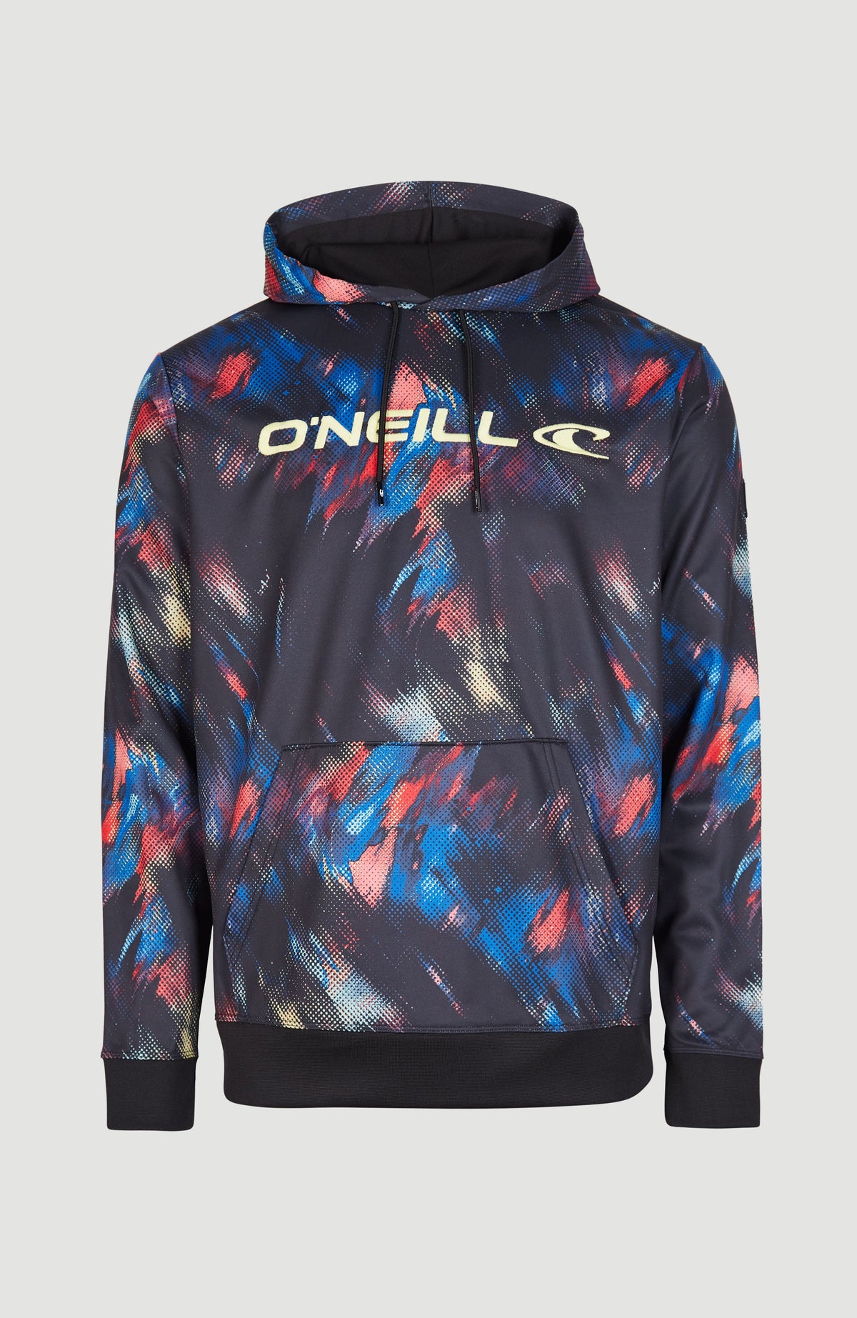 Rutile Hoodie Fleece | Black Future Fade