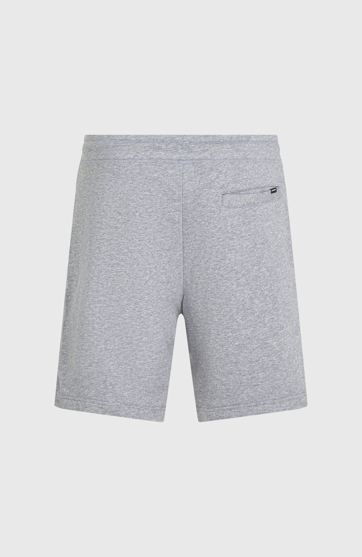 Small Logo Sweatshorts | Silver Melee