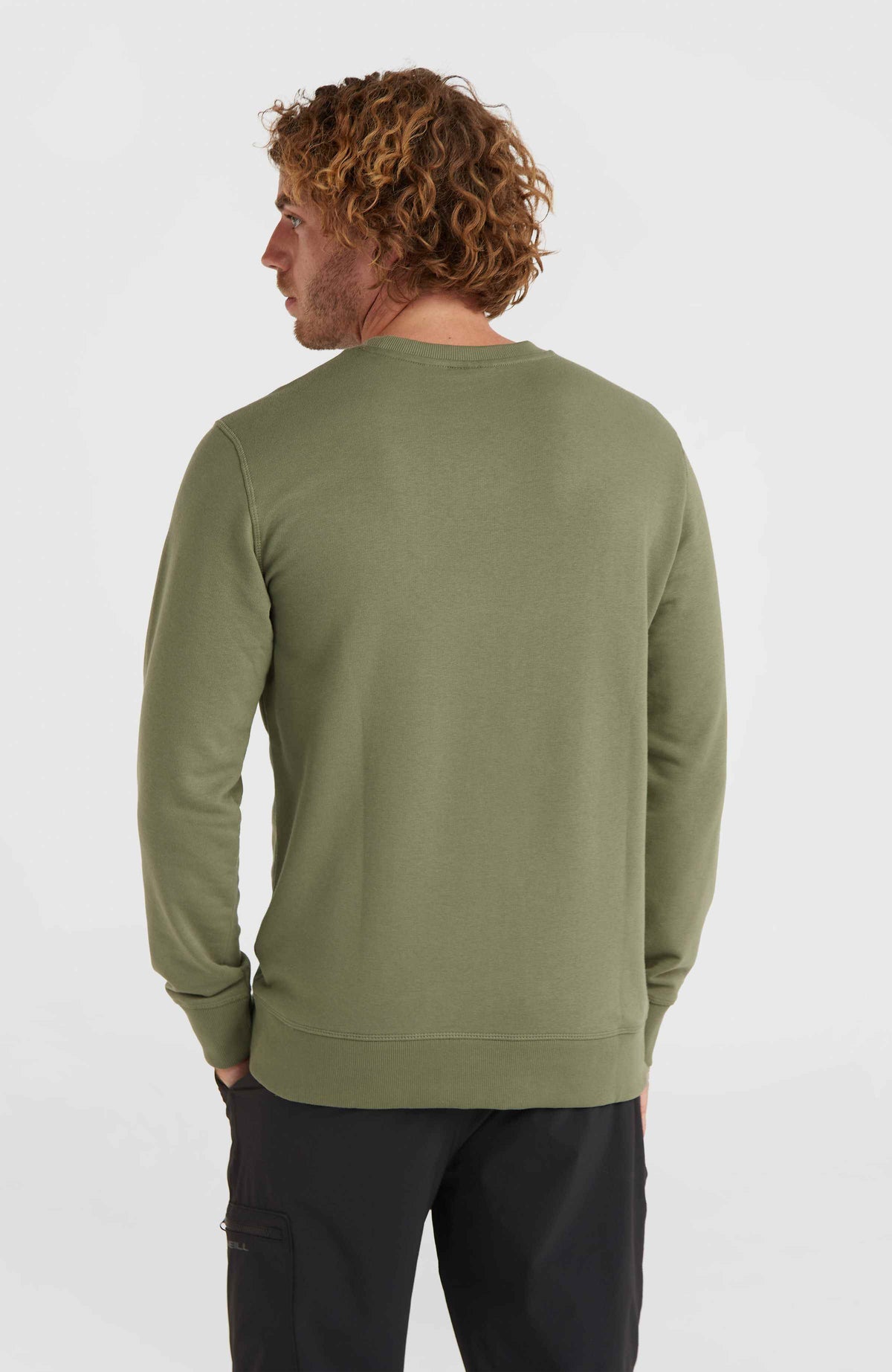 O'Neill Logo Crew Sweatshirt | Deep Lichen Green