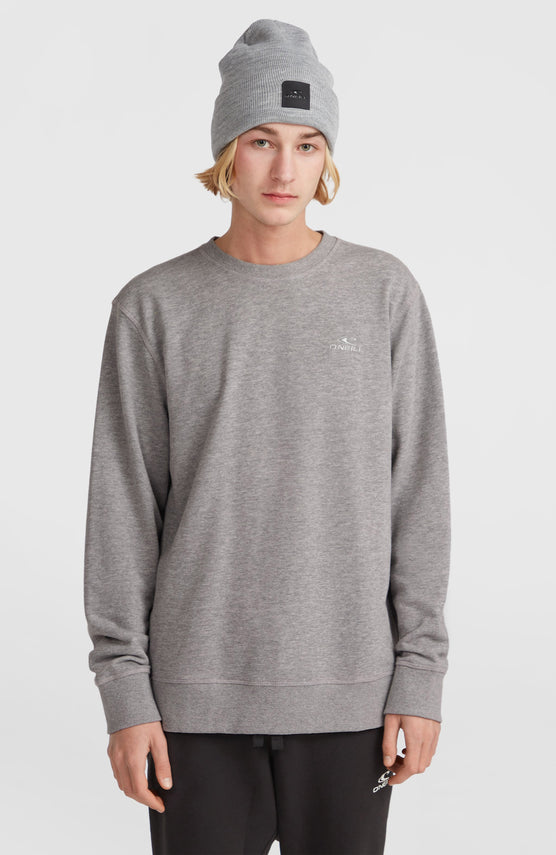 O'Neill Small Logo Crew Sweatshirt | Silver Melee