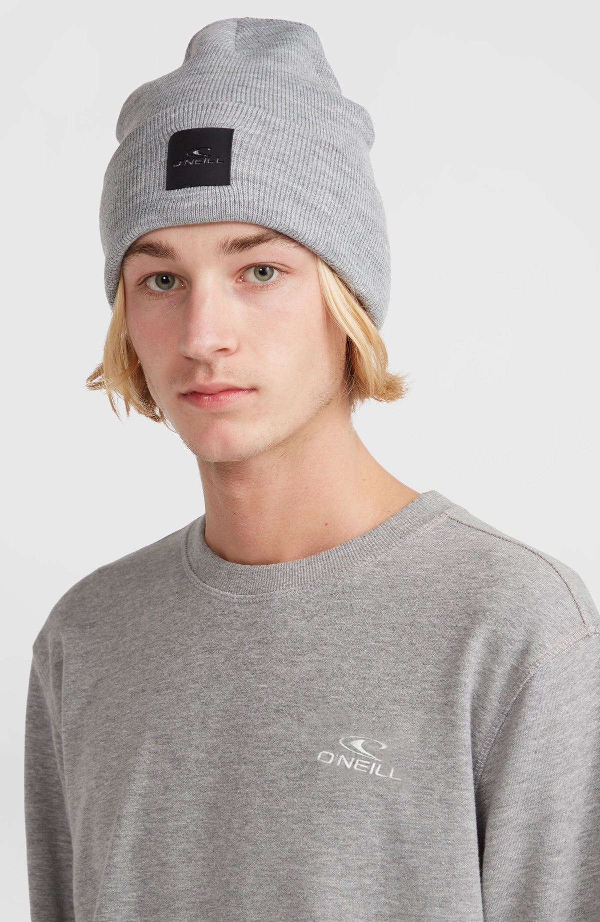 O'Neill Small Logo Crew Sweatshirt | Silver Melee