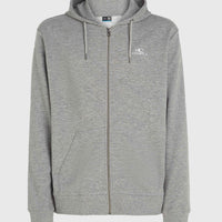 O'Neill Small Logo Full-Zip Hoodie | Silver Melee