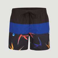 Frame Block Swim Shorts | Blue Multi 6