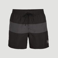 Frame Block Swim Shorts | Black Multi 6