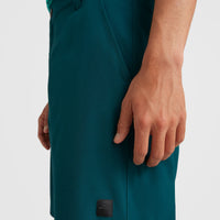 Hybrid Chino Shorts | Deep Teal