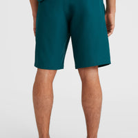 Hybrid Chino Shorts | Deep Teal