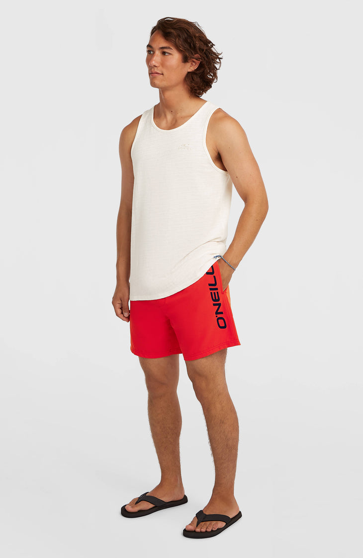 O'Neill Logo 16" Swimshorts | High Risk Red