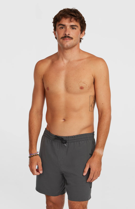 O'Neill Logo 16" Swimshorts | Asphalt