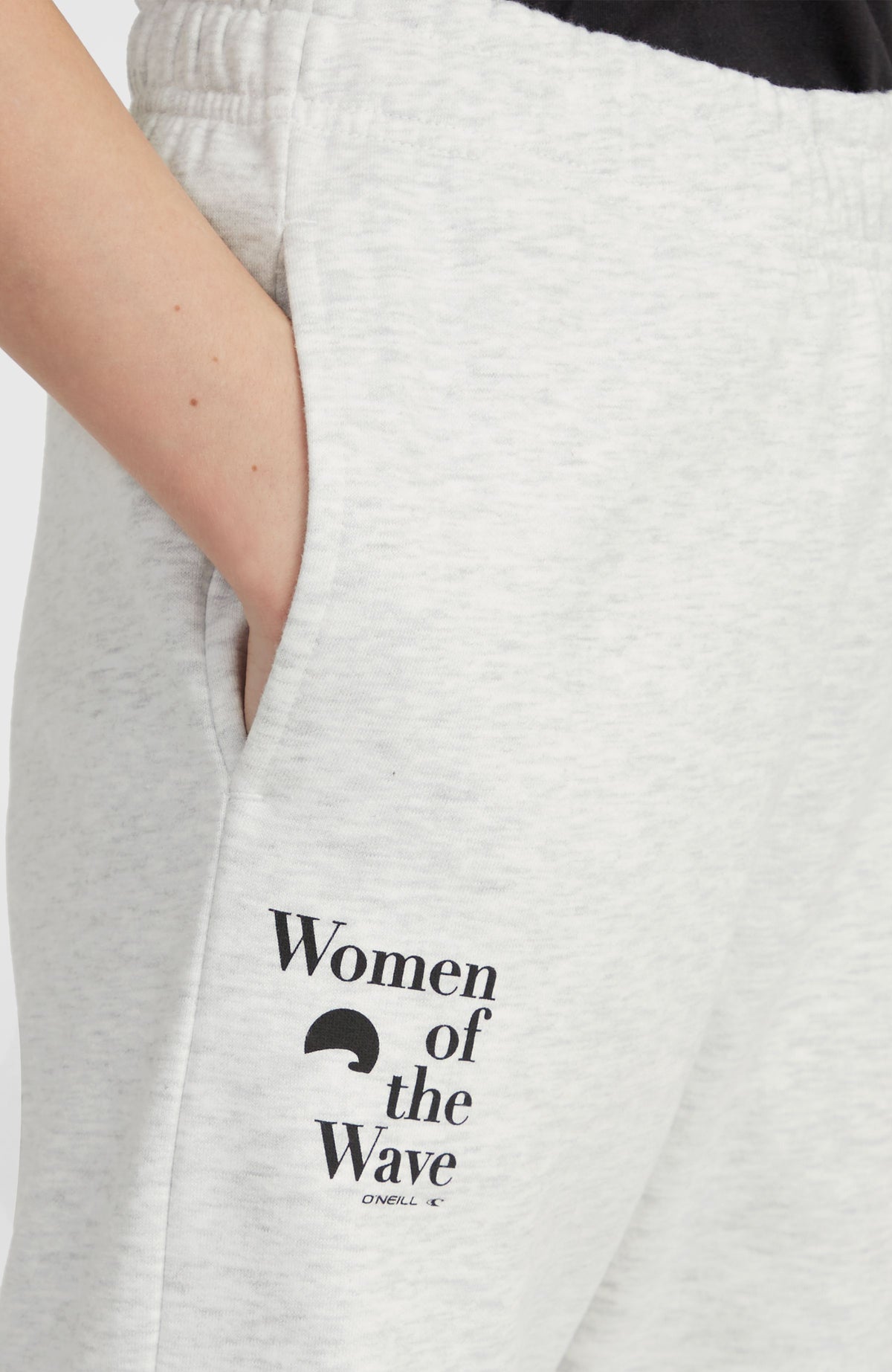 Women of the Wave Sweatpants | White Melange