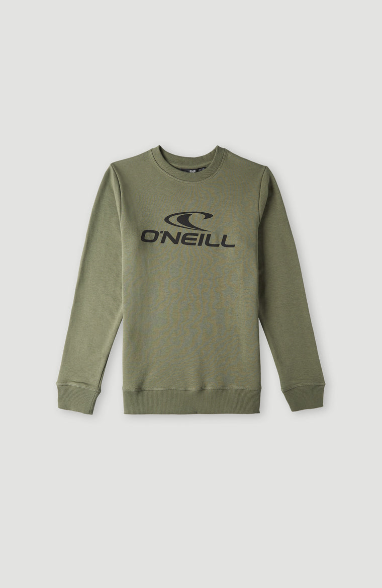 O'Neill Logo Crew Sweatshirt | Deep Lichen Green