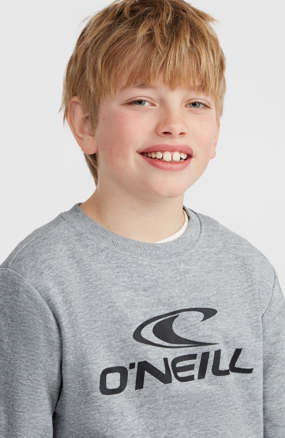 O'Neill Logo Crew Sweatshirt | Silver Melee