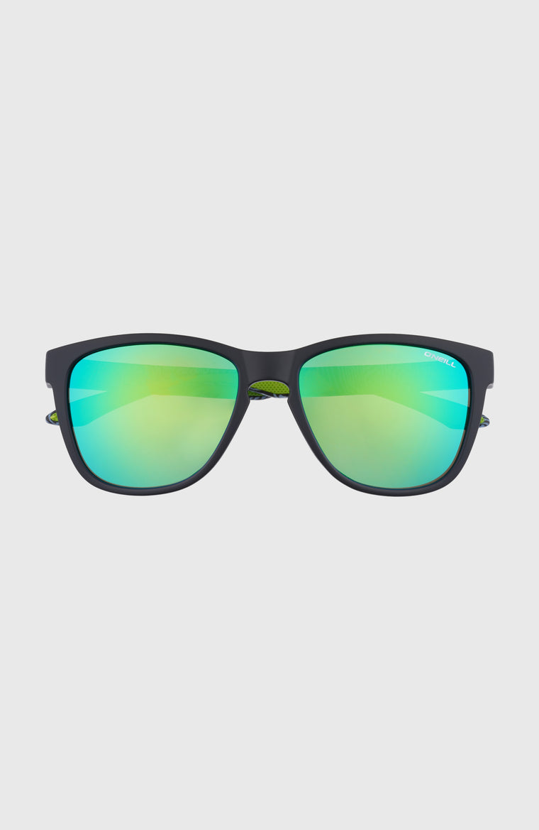 O'Neill DawnPatrol sunglasses | MATTE BLACK/ GREEN RETRO PRINT