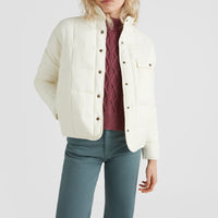 Ocean Quilted Jacket | Snow White