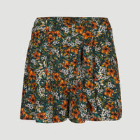 Indian Summer High-Waist Shorts | Flower Wall