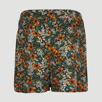 Indian Summer High-Waist Shorts | Flower Wall
