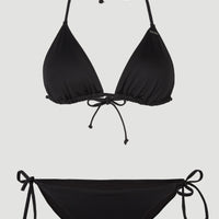 Essential Capri - Bondey Triangle Bikini Set | Black Out