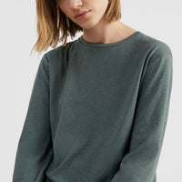 Essential Long Sleeve T-Shirt | Balsam Green