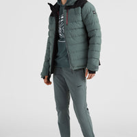 Igneous Hybrid Snow Jacket | Balsam Green