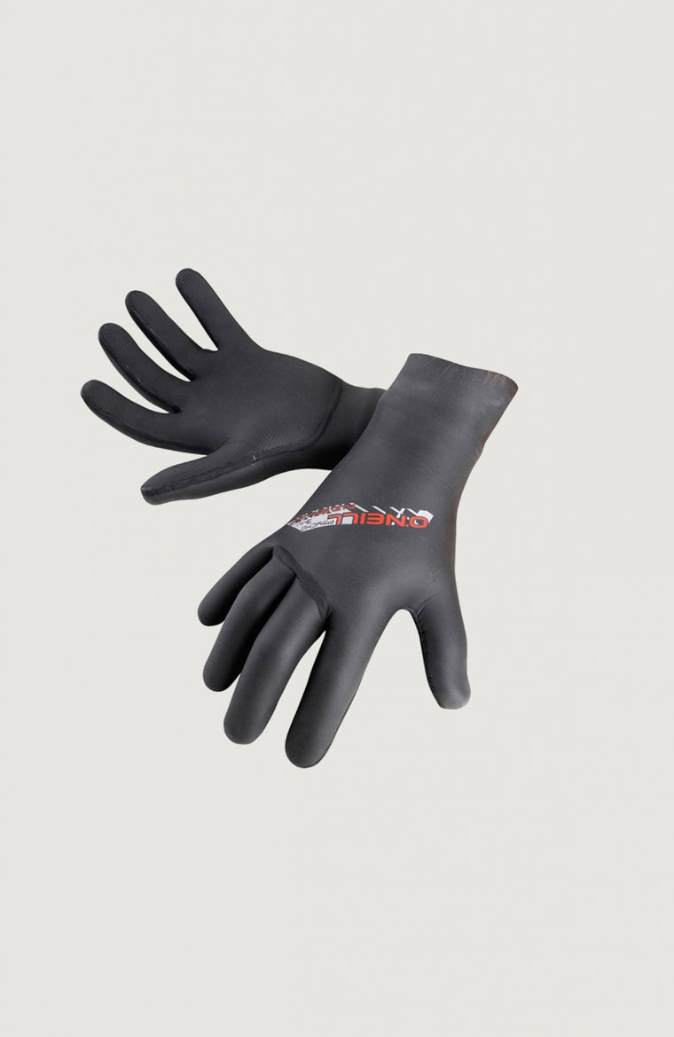 Psycho 3mm Single Lined Glove | Black