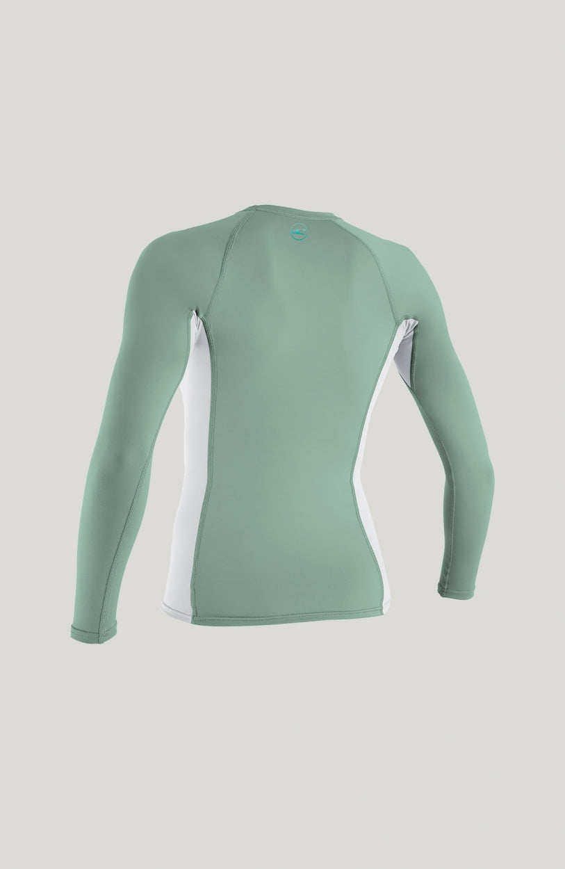 Premium Skins Long Sleeve Rash Guard | Light Green