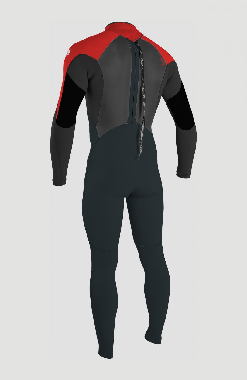 Epic 4/3mm Back Zip Full Wetsuit | Grey