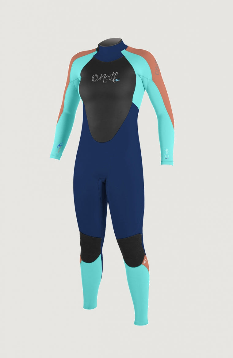 Epic 5/4mm Back Zip Full Wetsuit Womens | Dark Blue