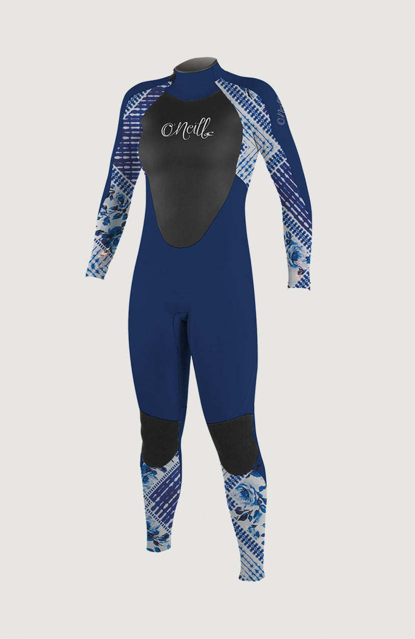 Epic 5/4mm Back Zip Full Wetsuit Girls | Dark Blue