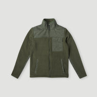 Utility Fleece Jacket | Forest Night Colour Block