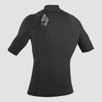 Premium Shortsleeve Skin Turtleneck Rash Guard | A05 BLK/BLK/BLK