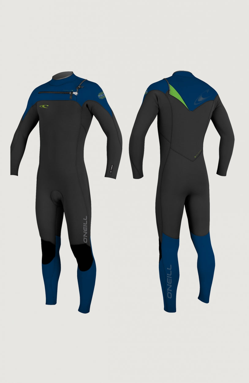Hyperfreak Chest Zip 3/2mm Full Wetsuit | Black