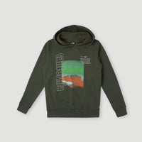 Cali Mountains Hoodie | Forest Night