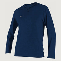 Hybrid Skins Long Sleeve Surf Tee | Dark Blue
