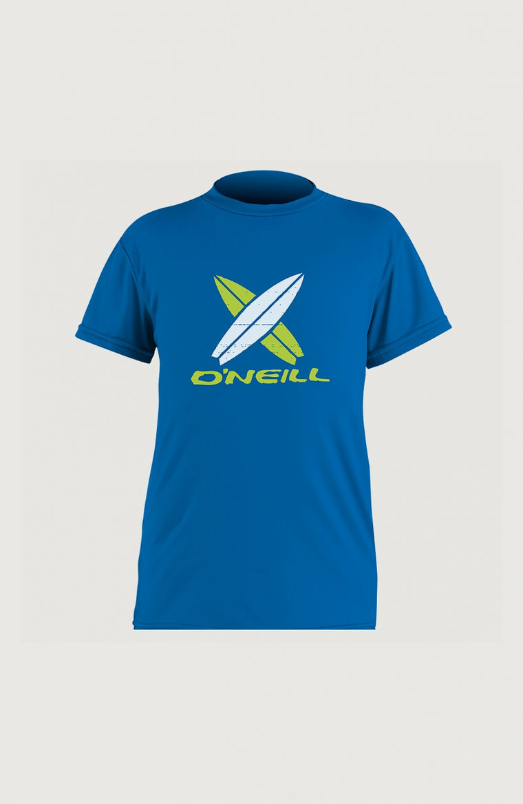 Skins Short Sleeve Rash Tee | Blue