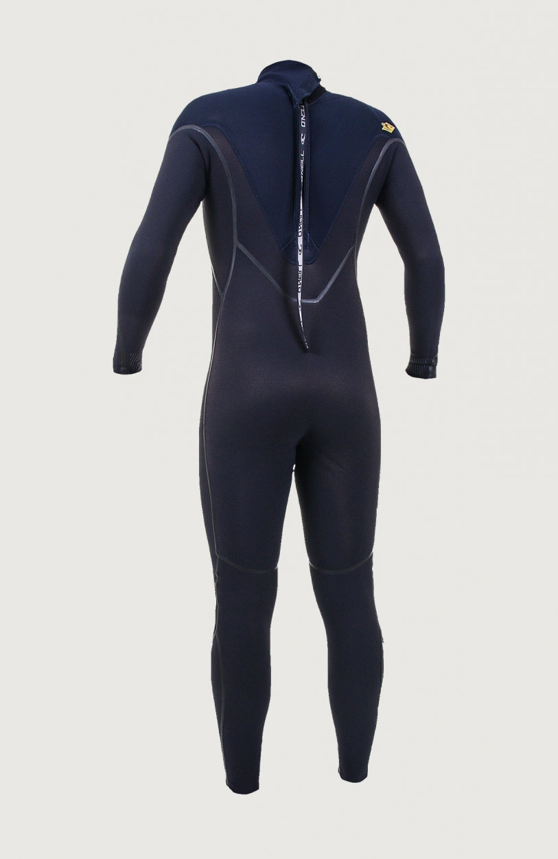 Psycho One Back Zip 3/2mm Full Wetsuit | Black