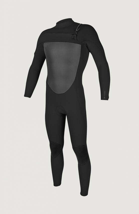 O'Riginal Chest Zip 4/3mm Full Wetsuit | BLACK/BLACK