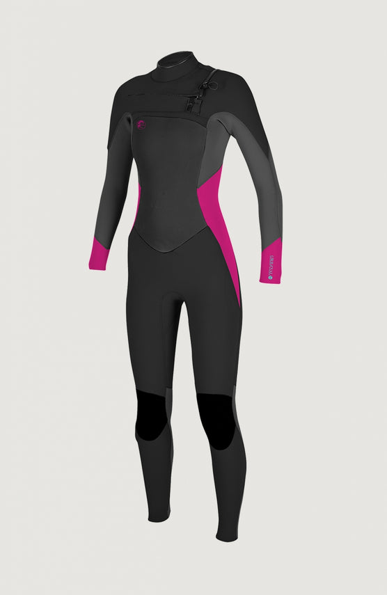 O'Riginal Chest Zip 4/3mm Full Wetsuit | Black