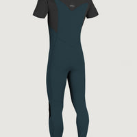 Hyperfreak 2mm Chest Zip Short Sleeve Full Wetsuit | Grey