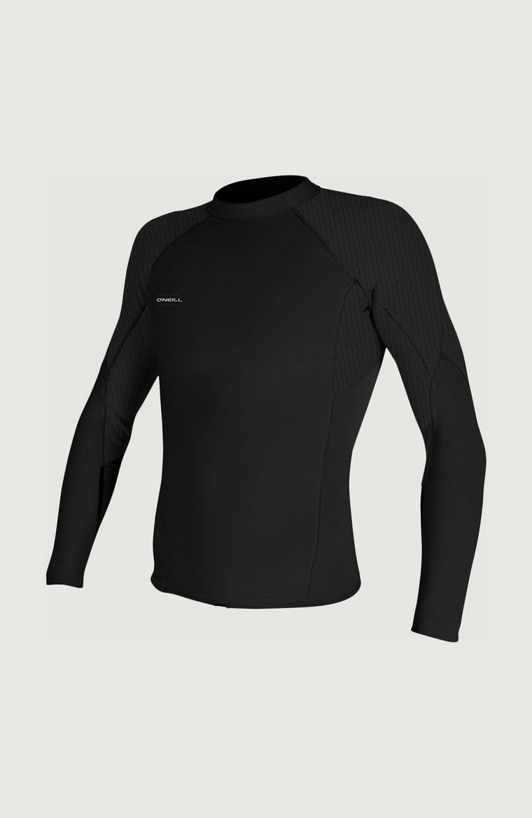 Hyperfreak 1.5mm Longsleeve Top | BLACK/BLACK
