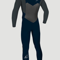 Epic 3/2mm Chest Zip Full Wetsuit | ABYSS/GUNMETAL