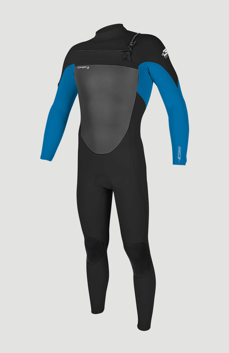 Epic 4/3mm Chest Zip Full Wetsuit | BL Black