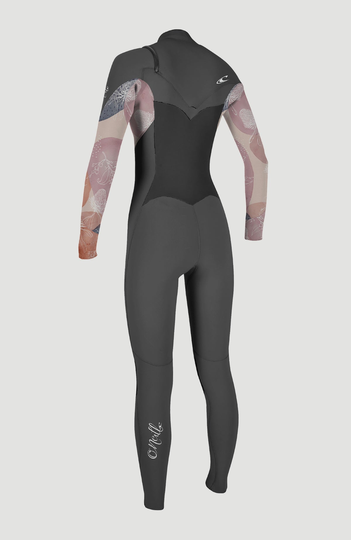 Epic 3/2mm Chest Zip Full Wetsuit | GRAPHITE/DESERT BLOOM